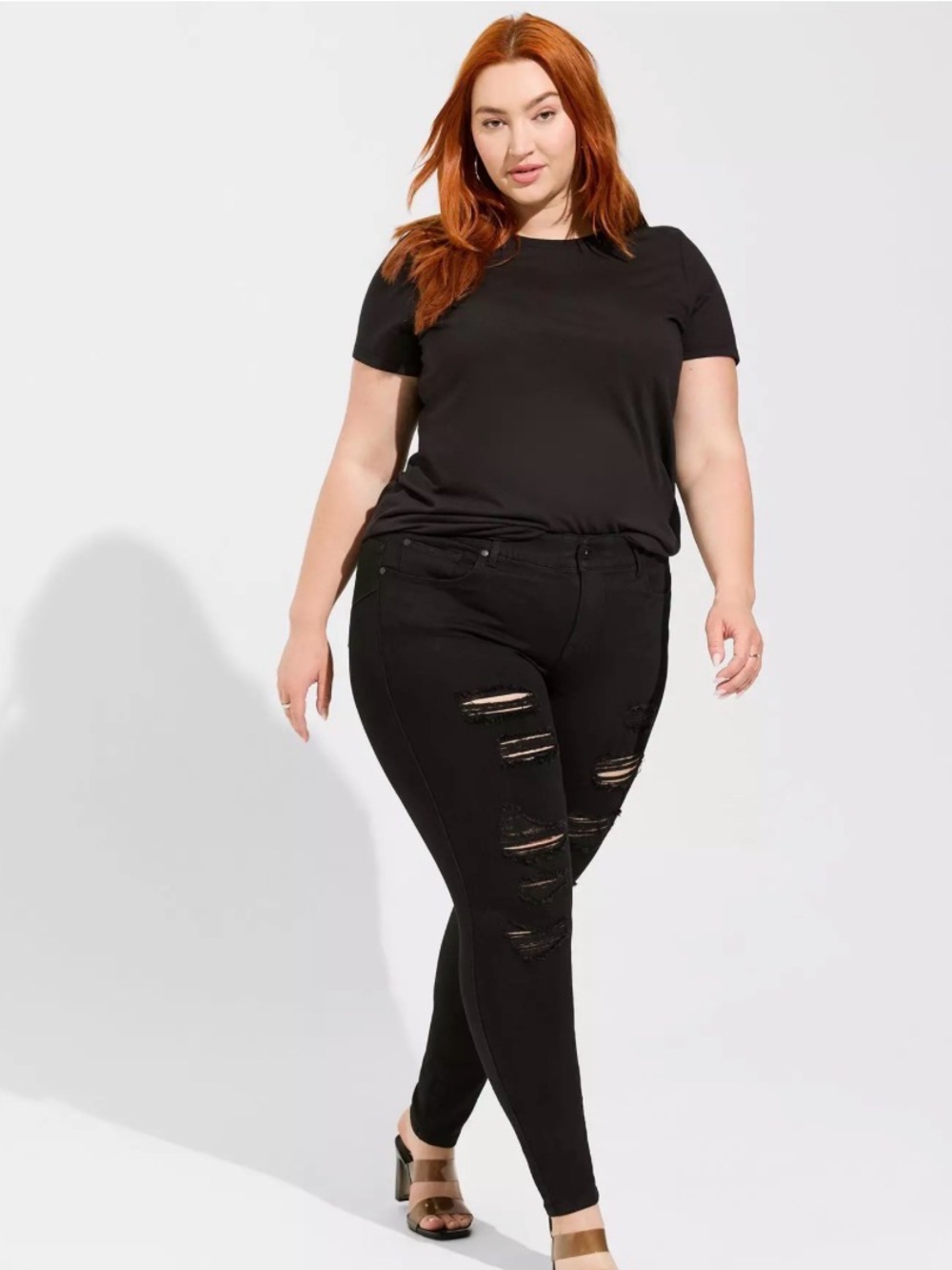 Torrid Black Bombshell Skinny Jeans 22R